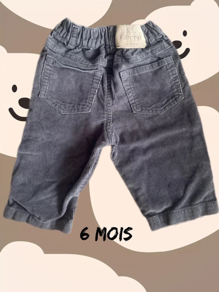 Pantalon garçon 6 mois - photo numéro 2