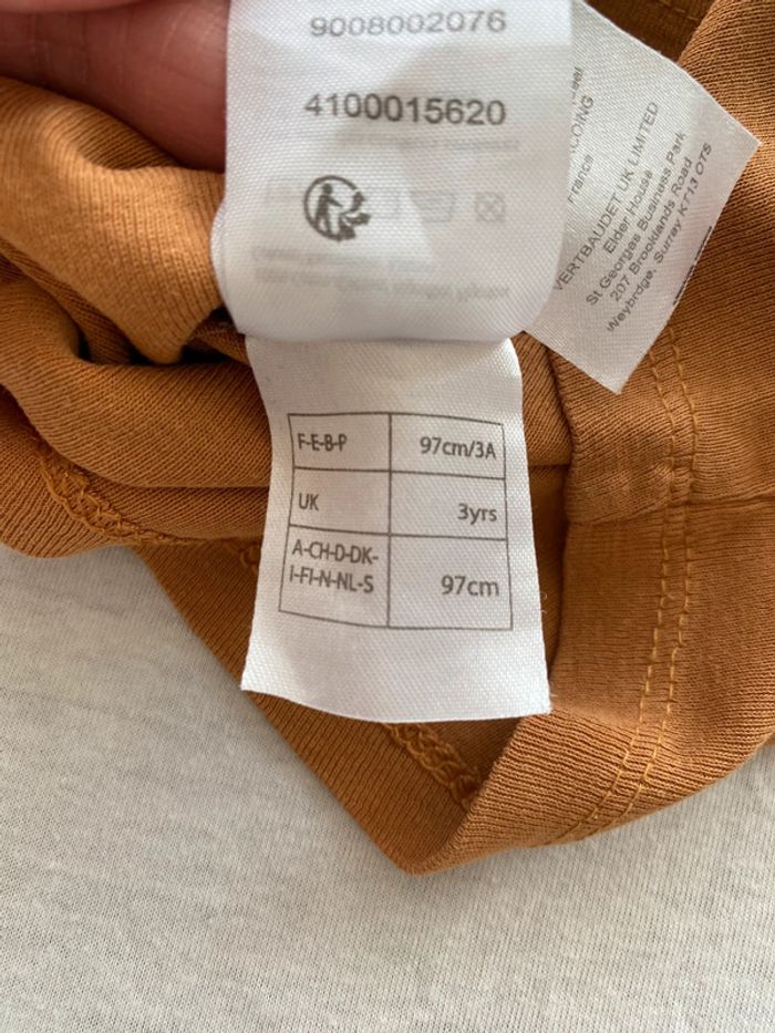 T-shirt / sous-pull col roulé manches longues - 3 ans - Vertbaudet - TBE - photo numéro 6