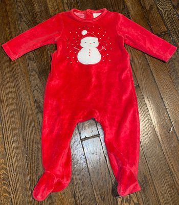 pyjama velour Zara 6 mois