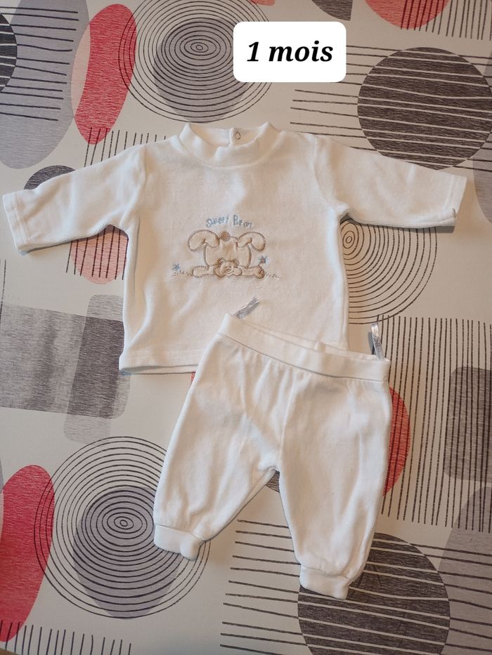 Ensemble Tenue 🐻 taille 1 mois