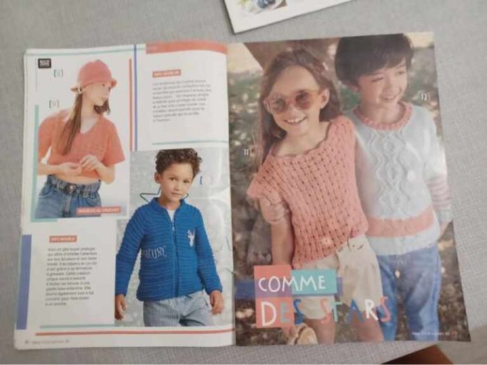 Lot livres sur le tricot le crochet - photo numéro 7