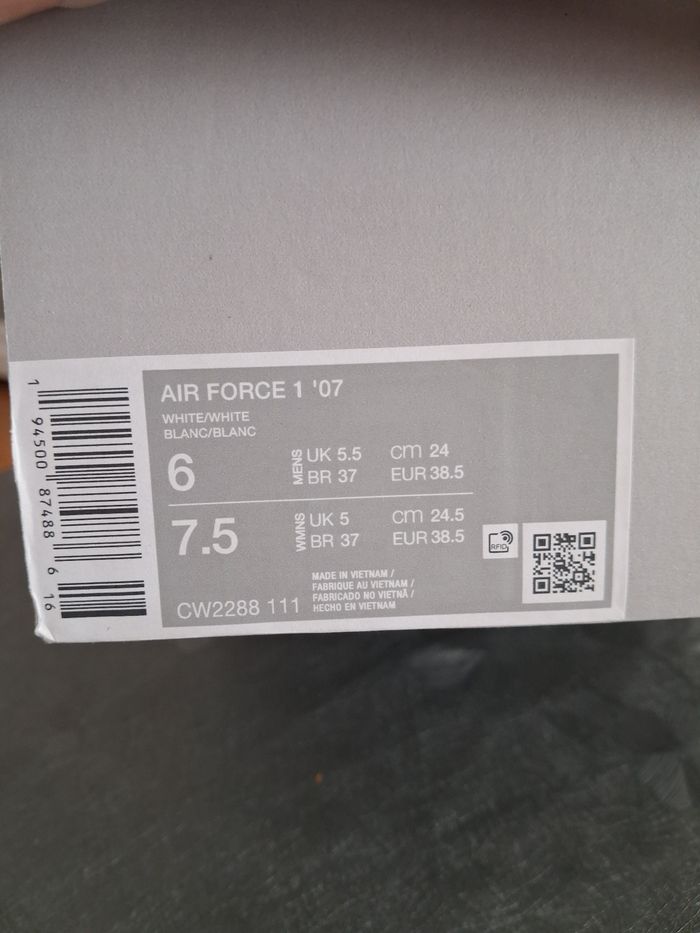 Basket AIR FORCE T 38,5 - photo numéro 7