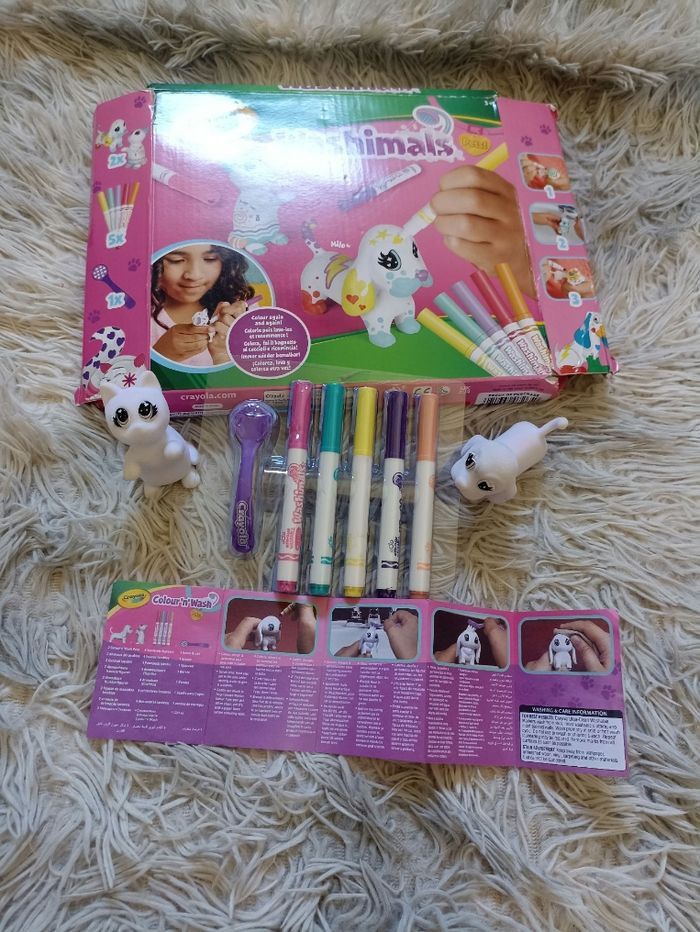 Coffret créatif Washimals Crayola mes animaux à colorier - photo numéro 3