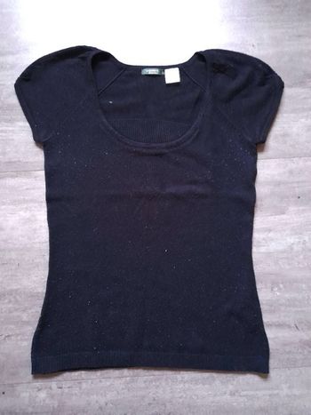 Petit pull fin manches courtes