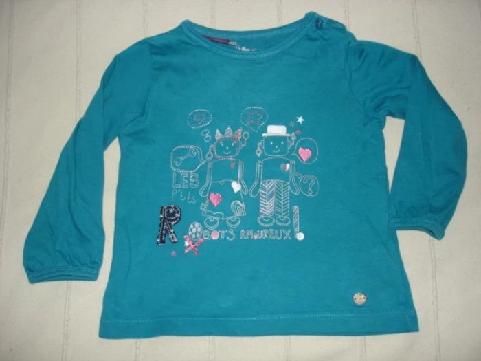 Ensemble tee shirt et jean Segent Major 24 mois - photo numéro 2