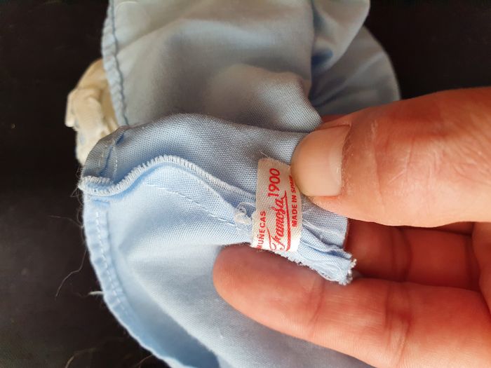 Poupée Famosa spain blonde yeux dormants bleus 38 cm vintage ancien - photo numéro 10