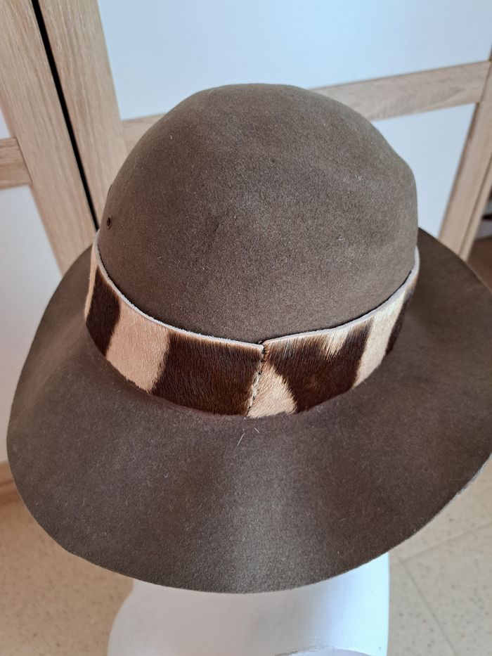 Chapeau hunter de safari velours - photo numéro 10