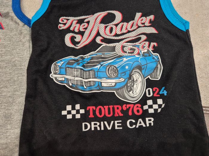 Lot de 2 Tee-shirts sans manche - photo numéro 3