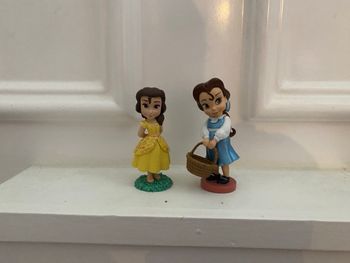 Figurine belle la belle et la bête disney