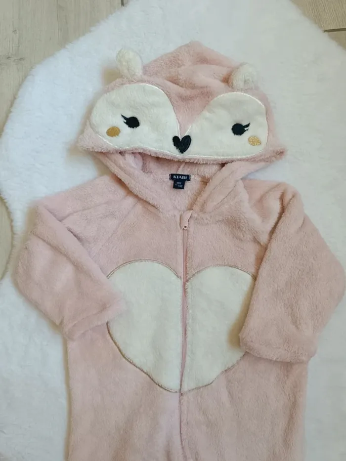 Surpyjama grenouillère bébé fille - photo numéro 2