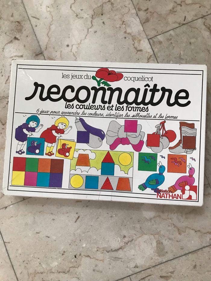 Coffret De Jeux éducatifs Nathan "Les Jeux Du Coquelicot" - 6 Jeux Pour Apprendre à Compter, Occasion
