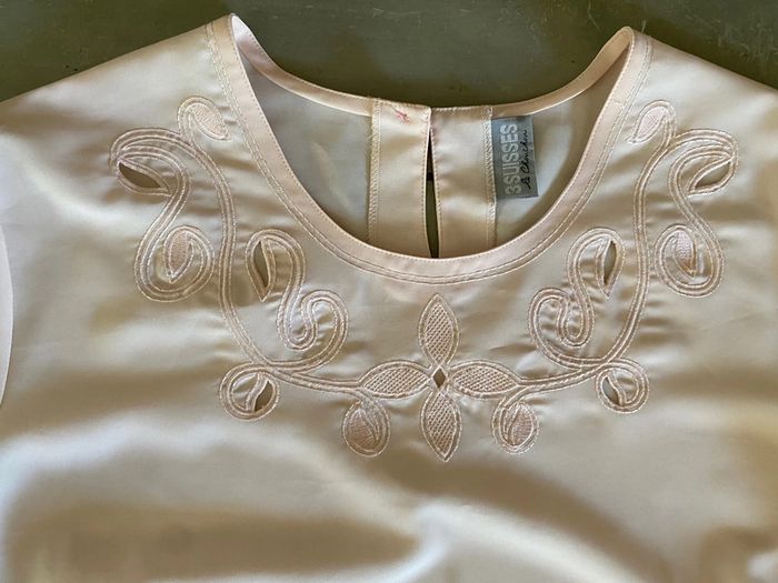 Blouse 3 Suisses Le Chouchou rose pâle taille 38 - photo numéro 11