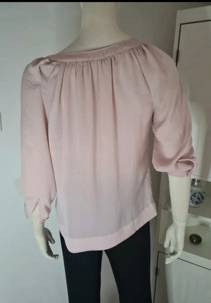 Blouse rose perlé 36 - photo numéro 4