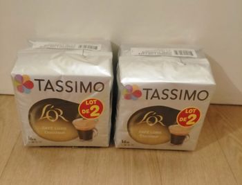 Lot Tassimo café long classique