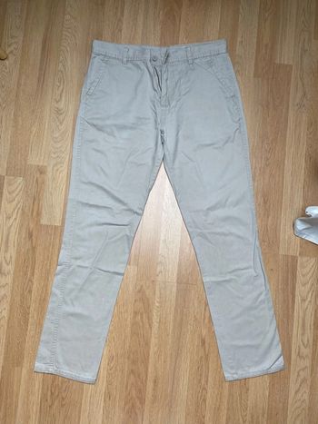 Pantalon jeans beige