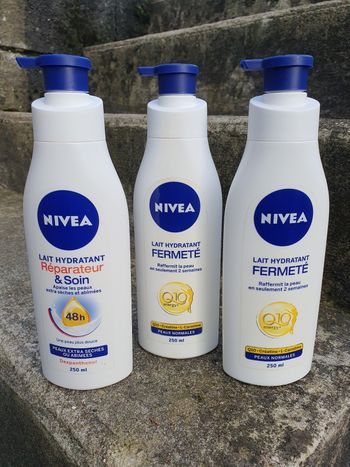 3 Laits hydratant Nivea