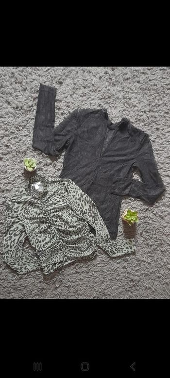 Lot top manches longues ajouré