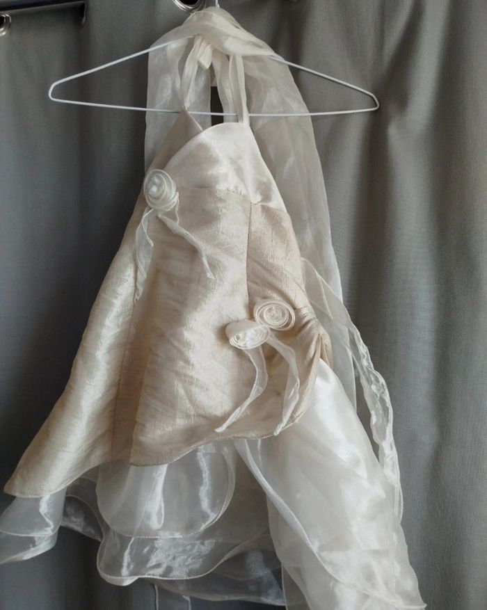 Robe de cérémonie fille avec etole - photo numéro 2