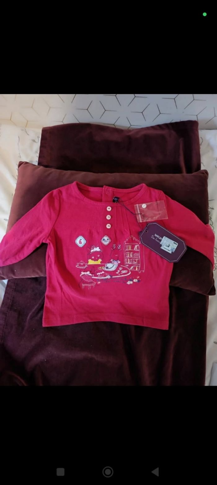 Haut manche longue 12 mois sergent major