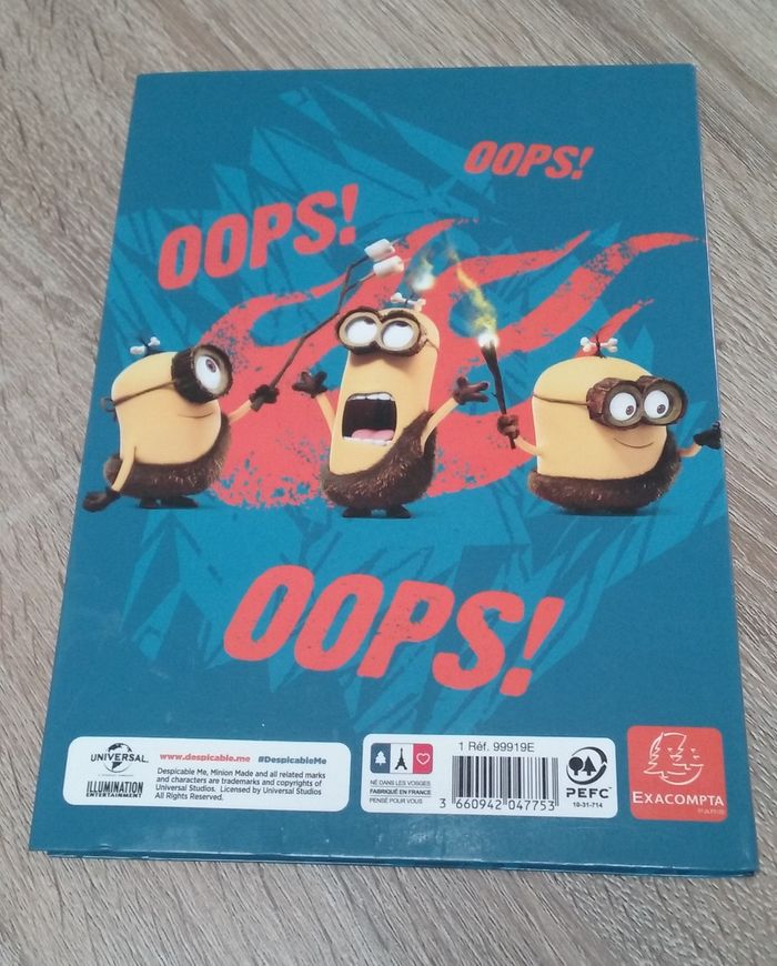 cahier de textes Les Minions - photo numéro 9