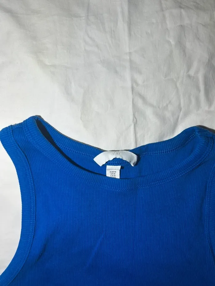 Top bleu h&m - photo numéro 4