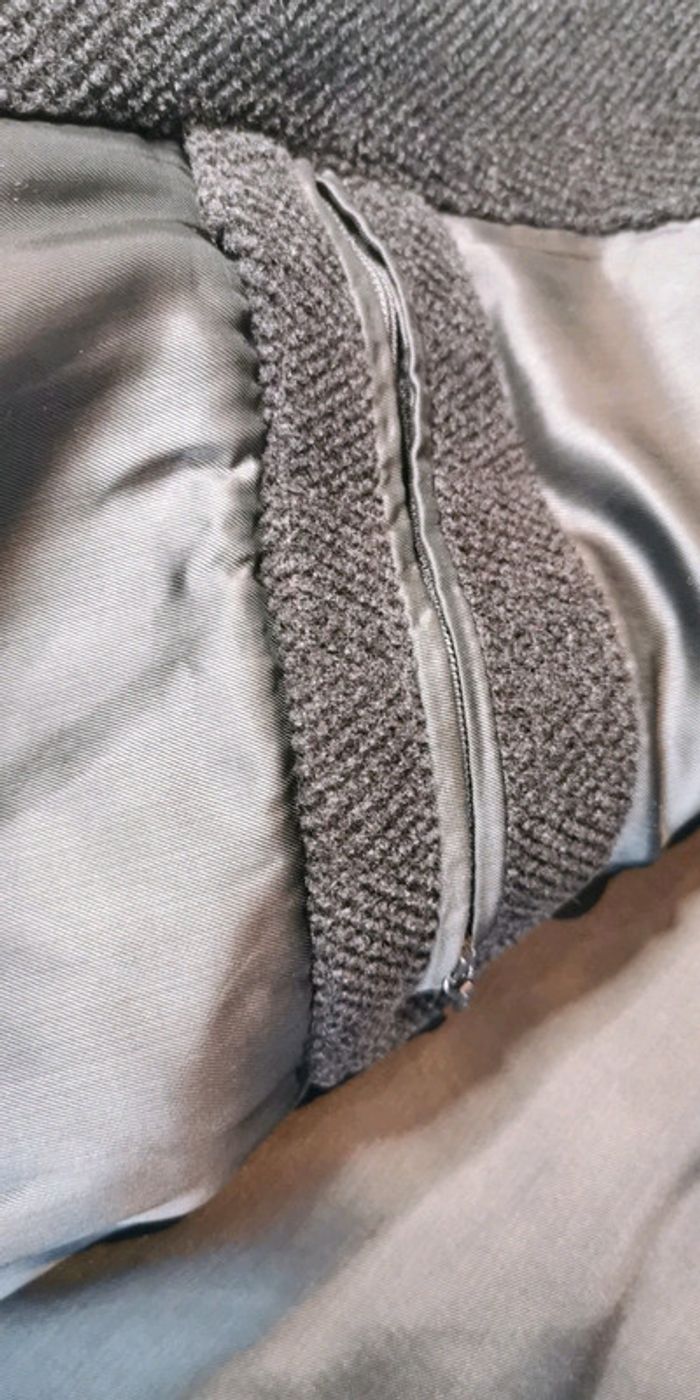 Manteau homme laine cachemire gris Oliver Grant XL - photo numéro 4