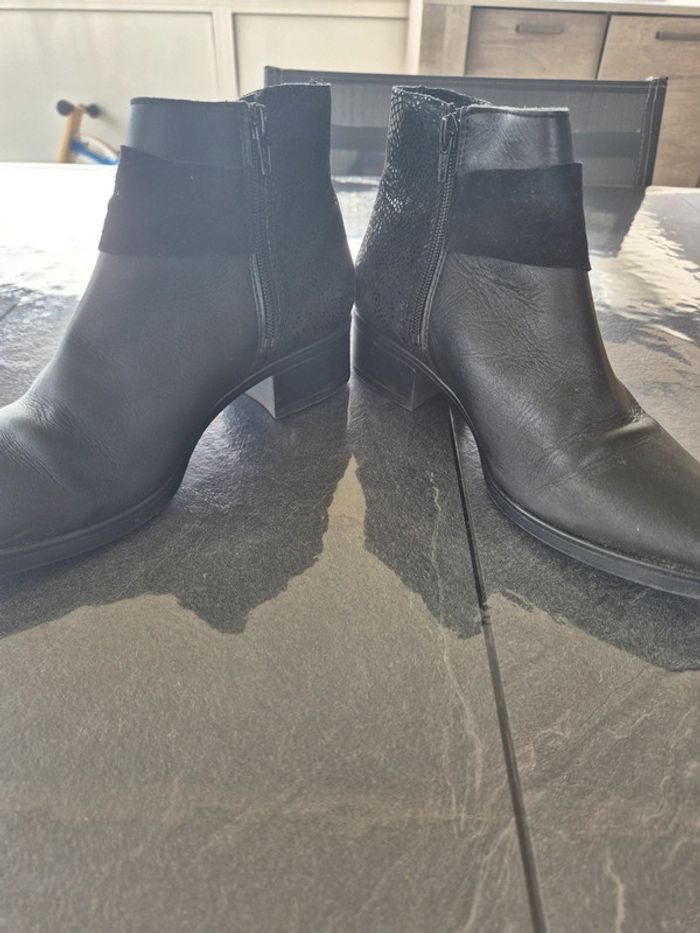 Boots Femme Sunny Sunday Cuir - taille 38 - photo numéro 2