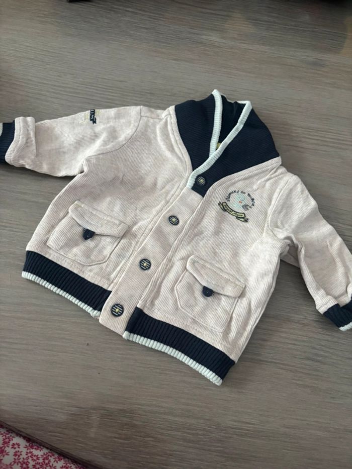 Veste bébé garçon 3 mois