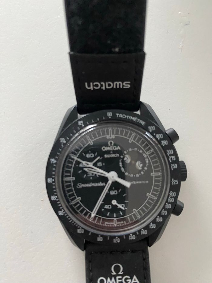 Montre mon swacth  snoopy noir - photo numéro 3