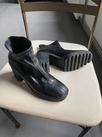 Bottines semelles épaisses