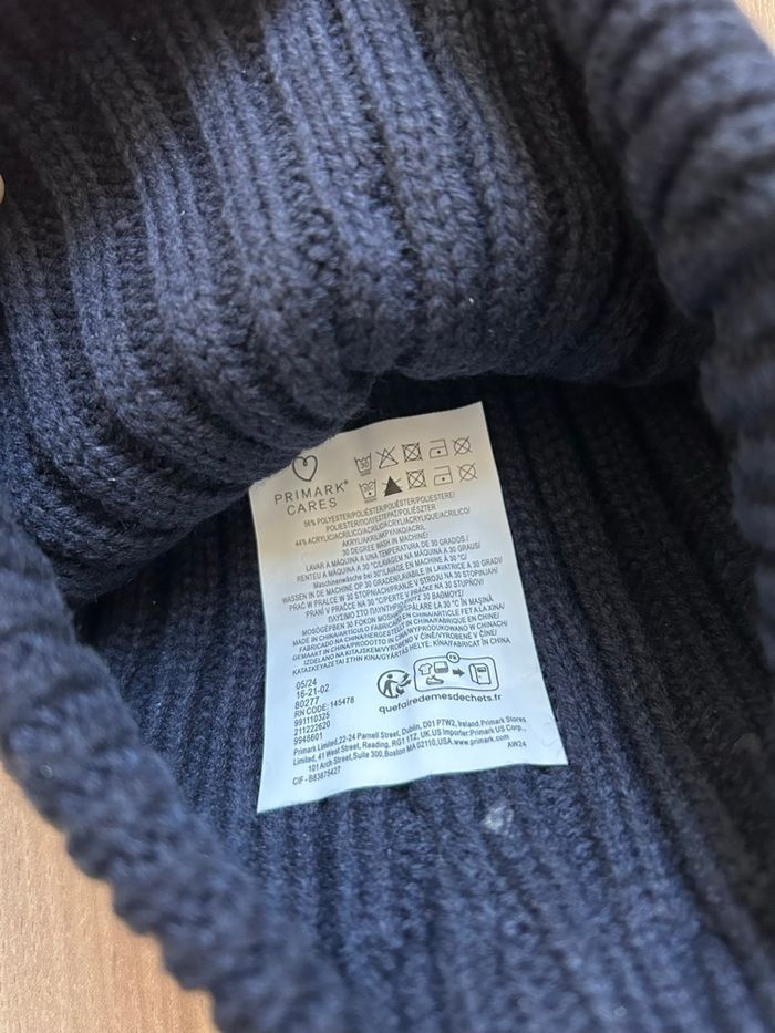 Lot de 2 bonnets unis Homme Neufs Primark - photo numéro 5