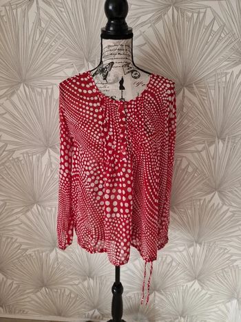 Jolie blouse fluide Damart taille 40