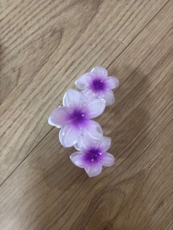 Pince cheveux fleur