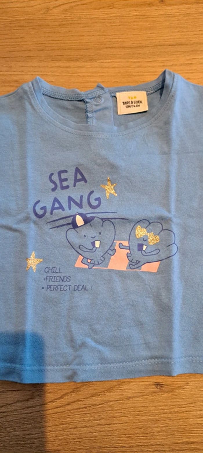 T shirt 12 mois - photo numéro 2