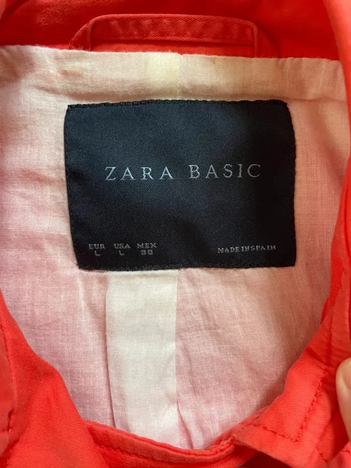 Trench Coat Zara Taille L - photo numéro 2
