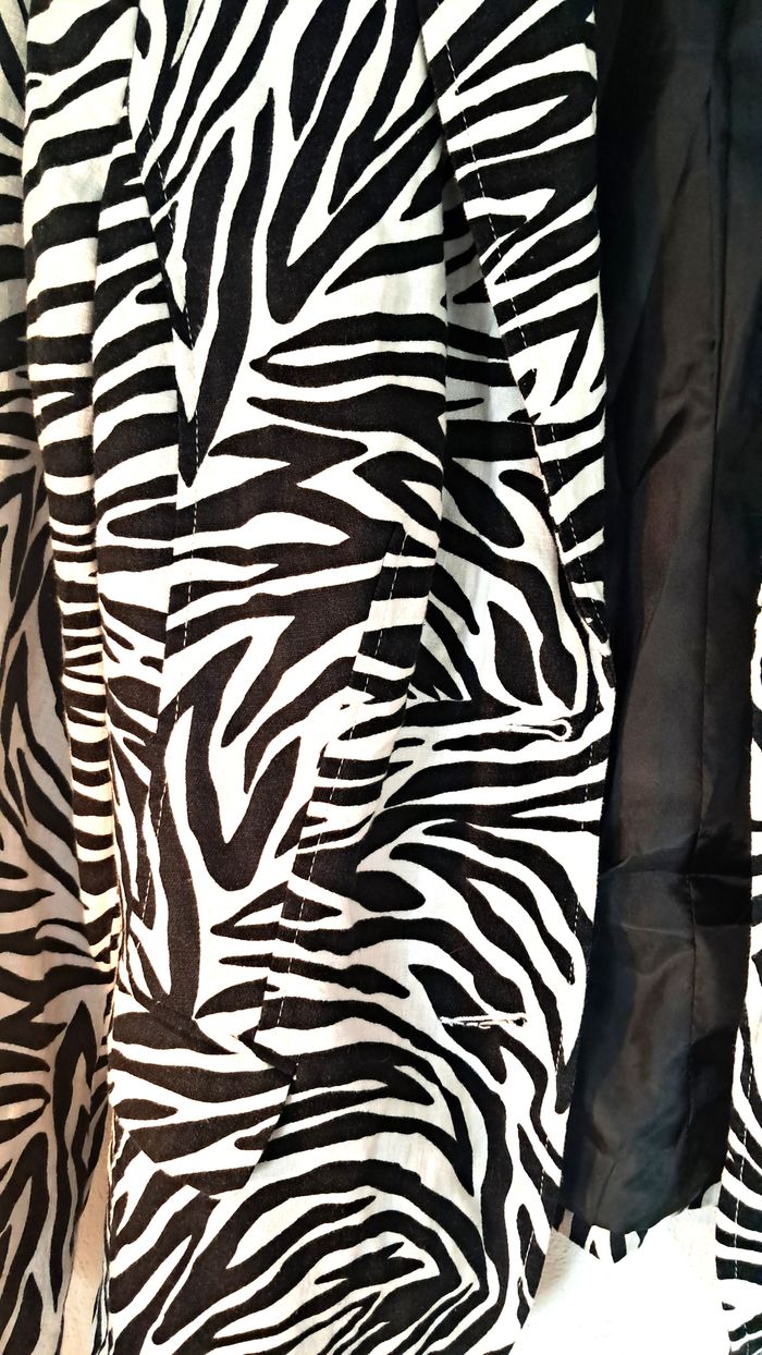Blazer imprimé zèbre Canda - photo numéro 4