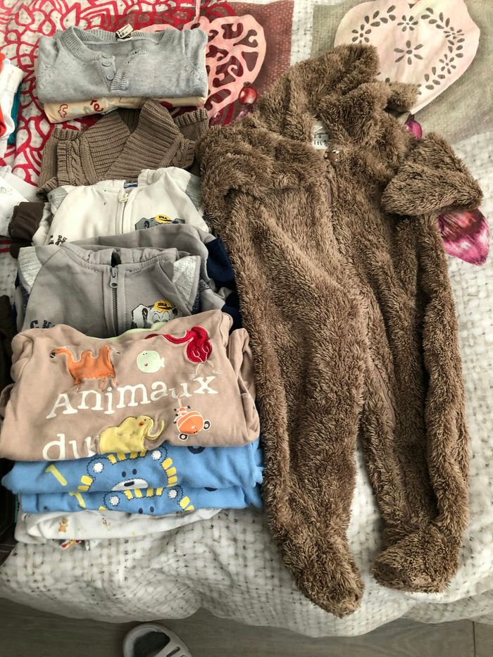 Lot vêtements garçon