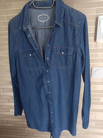 Chemise en jeans en taille S