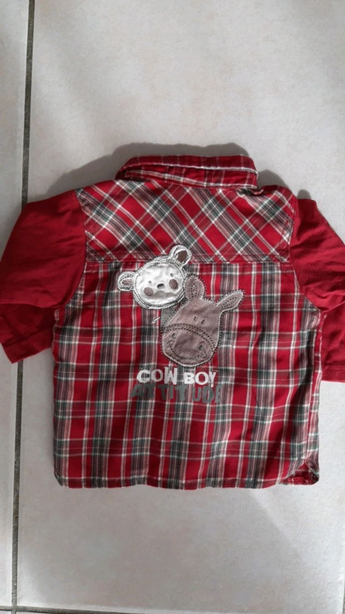 Chemise manche longue garçon - photo numéro 3