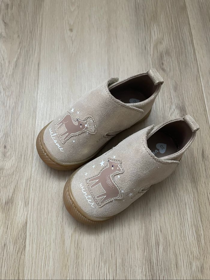 Chaussons Verbaudet en cuir souple fille 20 - photo numéro 2