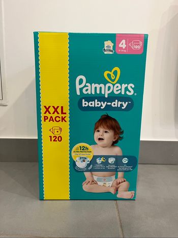Format XXL couches Pampers