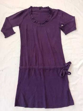 Robe violette Sud Express taille L très bon état