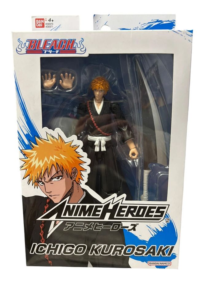 Figurine Anime Heroes Bleach Ichigo Kurosaki Bandai neuf