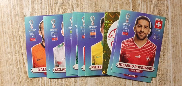 Stickers panini coupe du monde Qatar 2022
