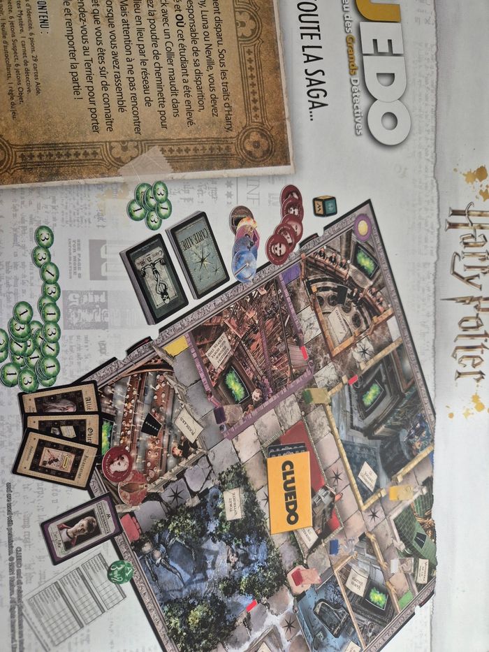 Jeux de société cluedo Hardy potter - photo numéro 8
