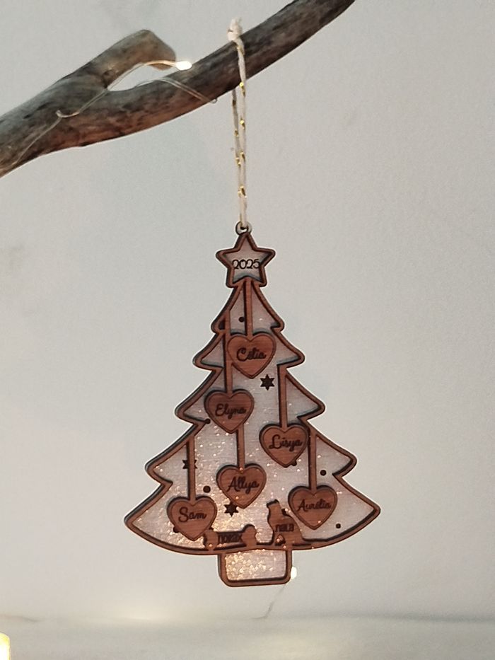 Boules de Noël personnalisées Famille - photo numéro 6