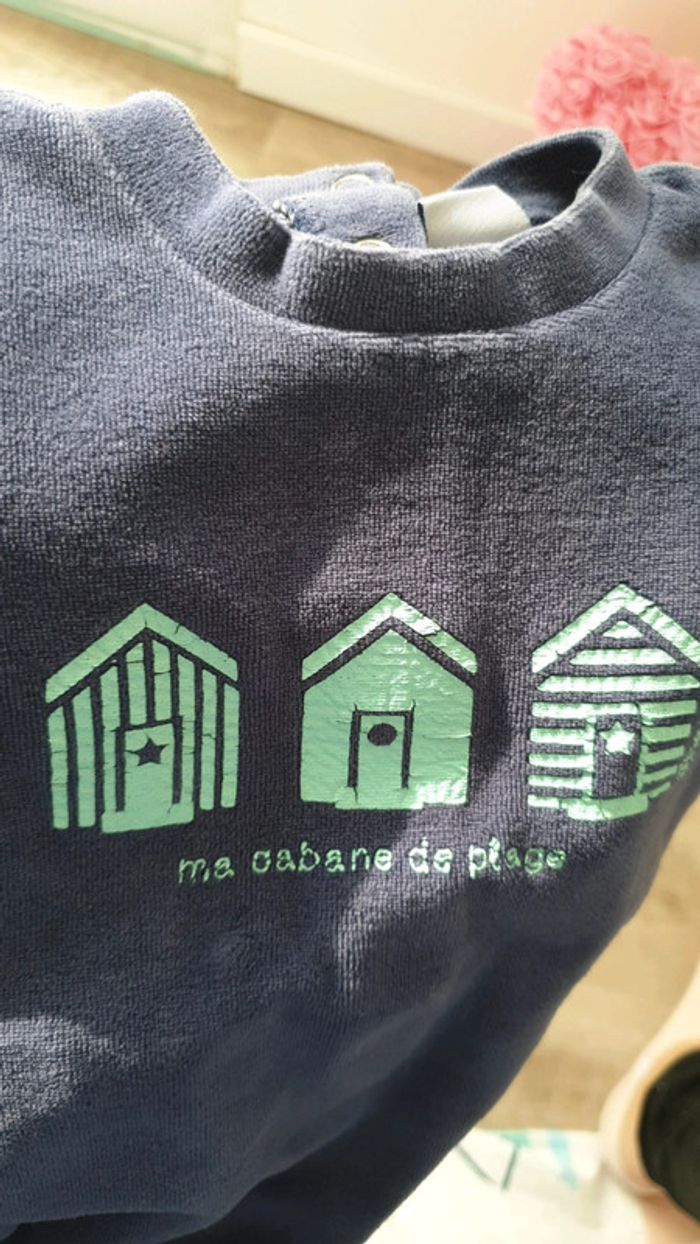 Pyjama 1 pièce absorba 12m - photo numéro 2
