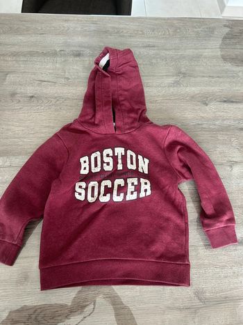 Sweat-shirt bordeaux