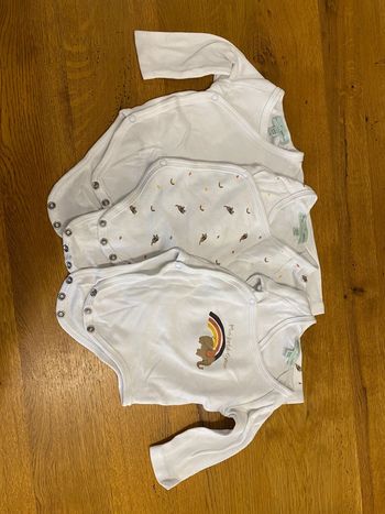 Lot de 3 bodies Mes Petits Cailloux 