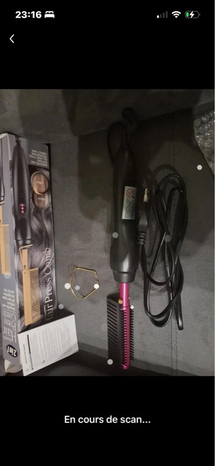 Peigne chauffant - photo numéro 4